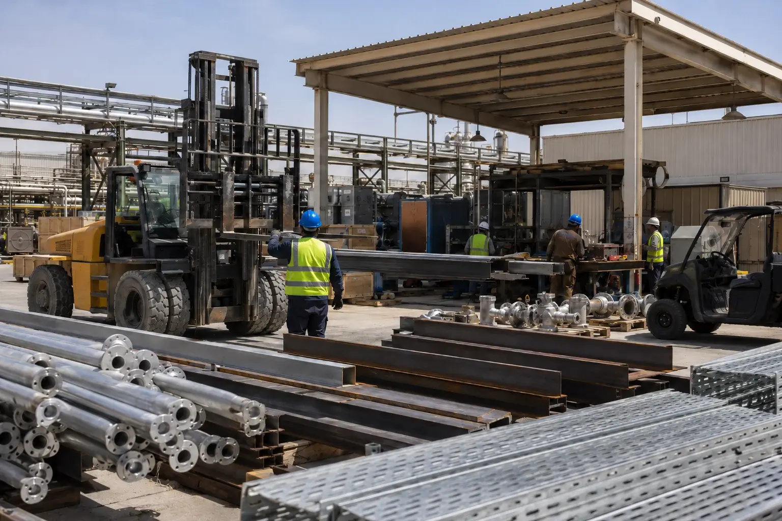 Industrial project support site